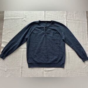 J. Crew Men’s Dark Blue Knit Sweater